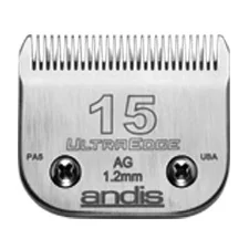 Lame pour tondeuse Andis, taille #15 (3/64'' ou 1.2mm)