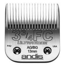 Lame de tondeuse Andis, taille 3 3/4 FC (1/2'' ou 13mm)