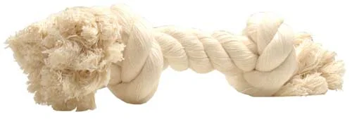 Corde 2 noeuds à mâcher pour chien