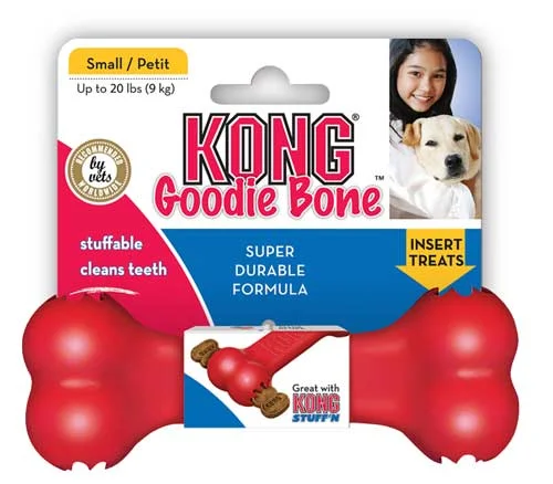 Jouet pour chiens, os rouge Kong goodie bone – Animalerie en ligne
