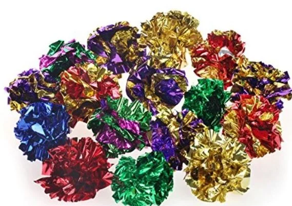 jouet pour chat, une balle Mylar turbo