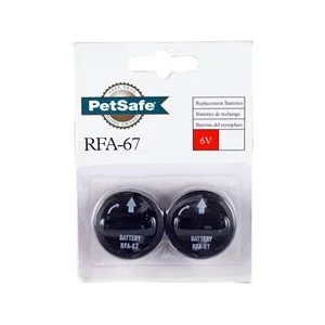 Ensemble de pile RFA-67 de rechange pour collier Petsafe