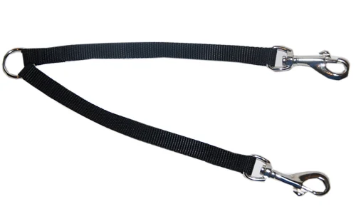 Attache à laisse double pour chien (accoupleur)  1/2"  x 20"
