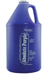Shampoing pour animaux Absolute Purple Wahl blanchissant