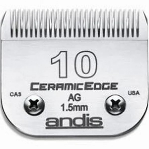 Lame ceramicEdge Andis pour tondeuse #10 (1/16'' ou 1.5mm)