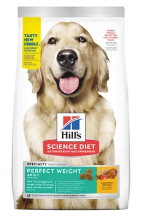 Nourriture pour chien, poids parfait, Hill's Science Diet