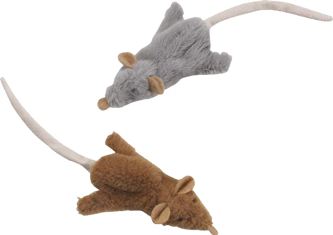Souris jouet pour chat Skinneeez avec herbes à chat, Spot