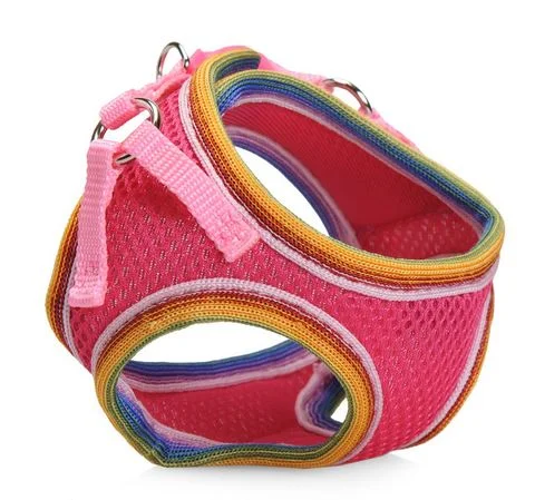 Harnais Comfort Mesh pour petit chien rose, Li'l Pals