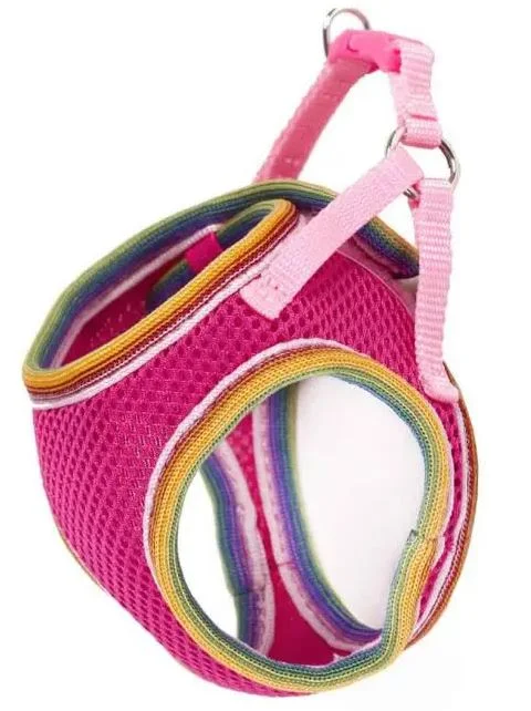 Harnais Comfort Mesh pour petit chien rose, Li'l Pals