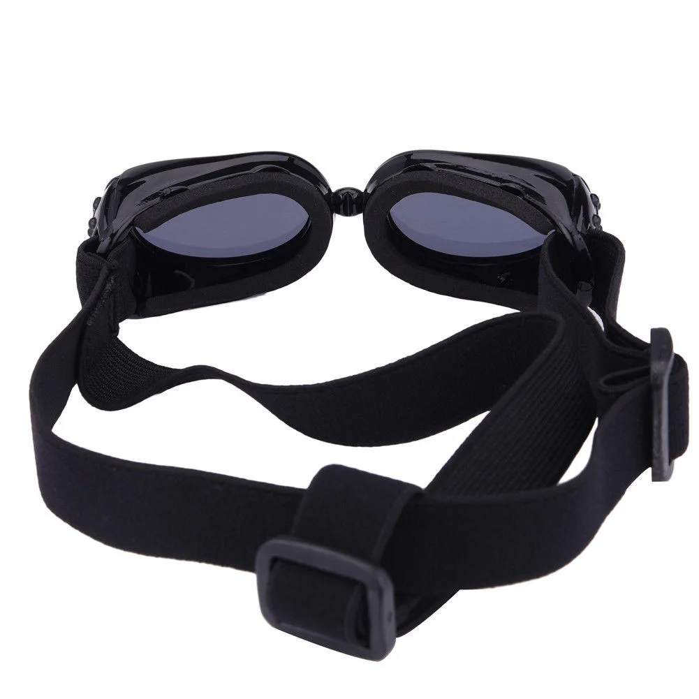 Petite lunette pour chiens, goggle noir à verres fumés