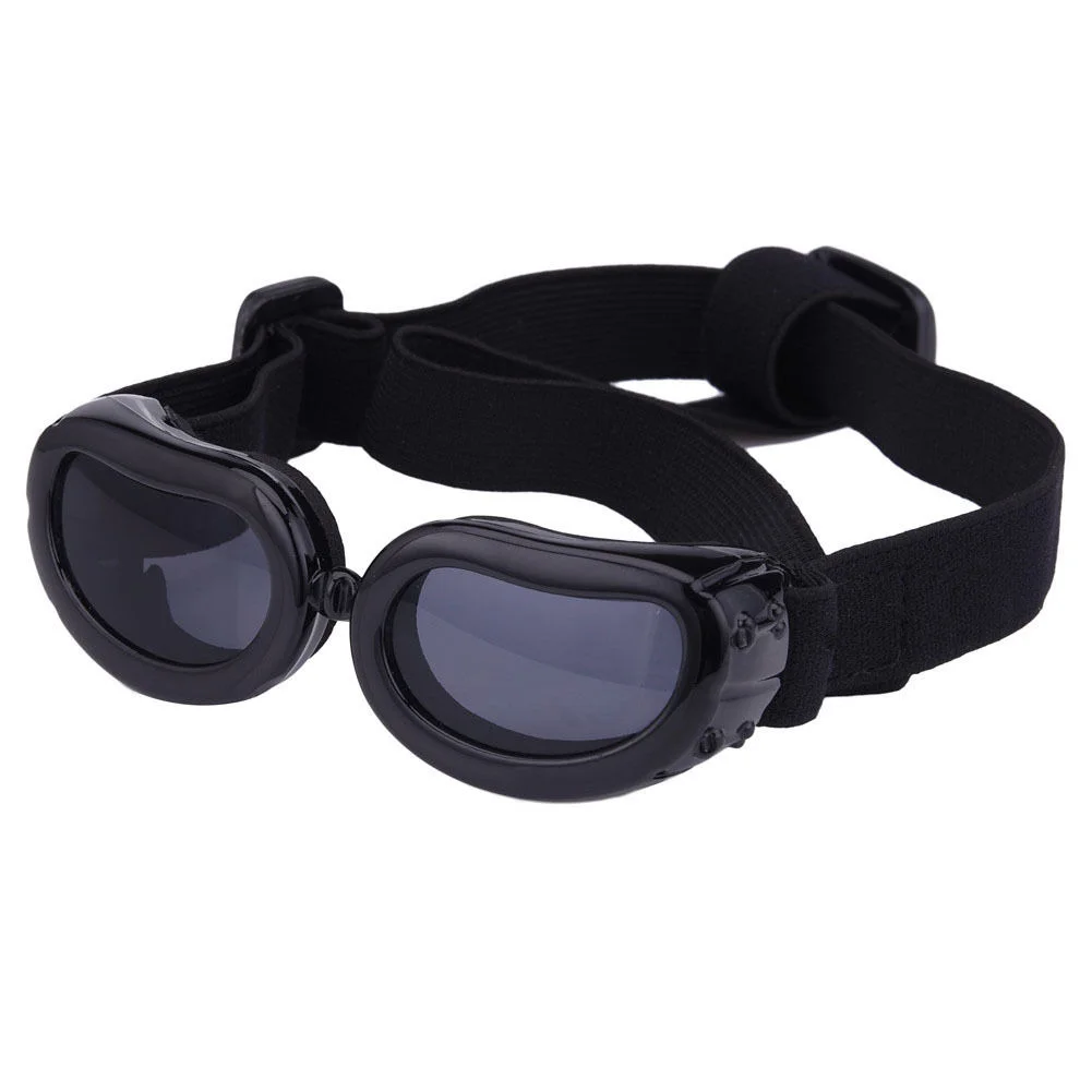 Petite lunette pour chiens, goggle noir à verres fumés