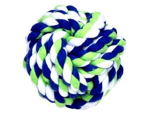 Balle en corde 3" pour chiens, Rope Corde