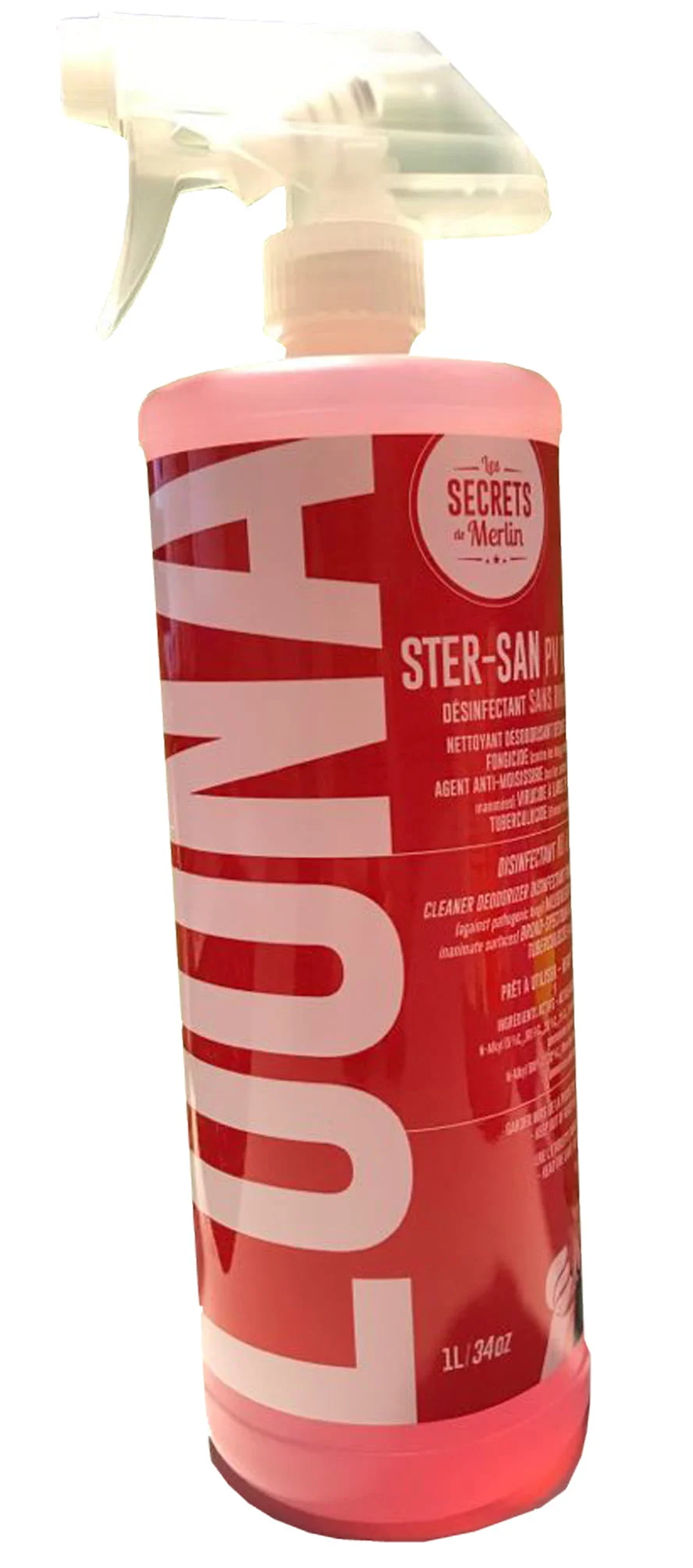 Vaporisateur désinfectant, fongicide, virucide sans rinçage Loona Ster-San PV RTU 1 Litre