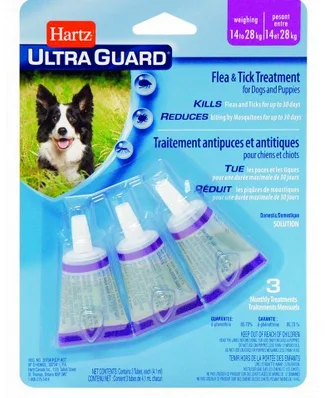 Traitement anti-puces et anti-tiques pour chiens et chiots, Utra Guard Hartz