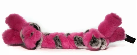 Shum-Tug jouet pour chien régulier, rose/gris, petit