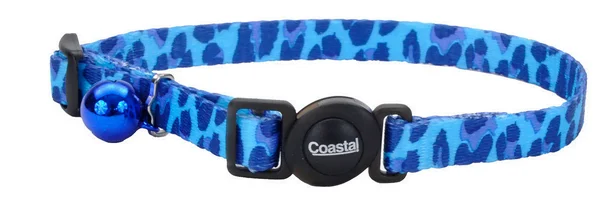 Collier à libération pour chats, bleu, Coastal