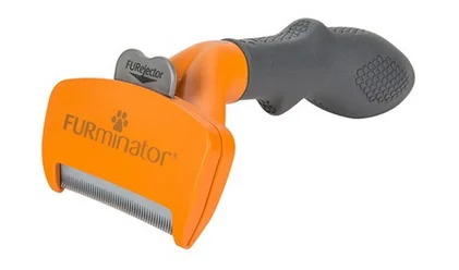 Brosse de toilettage pour chiens moyens à poil long, FURminator