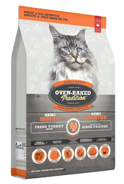 nourriture pour chat semi-humide dinde, Oven-Baked Tradition