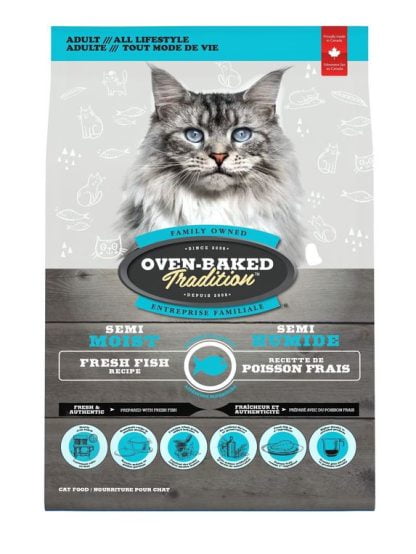 Oven-Baked Tradition, nourriture pour chat semi-humide au poisson