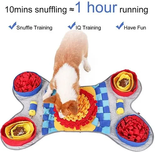 Tapis de fouille pour chien, Challenger os 41" PawzNDogz