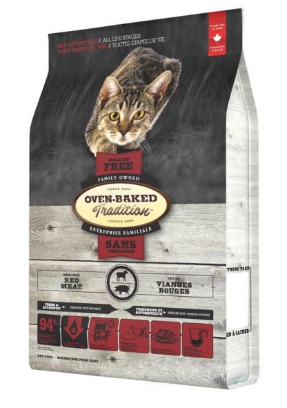 Oven-Baked Tradition, nourriture pour chat viandes rouges