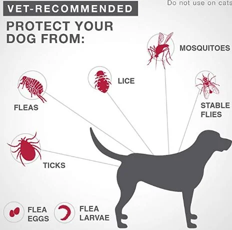 K9 Advantix II Anti puces ,  tiques et moustiques pour chiens de 11 à 25 kg, 4 doses