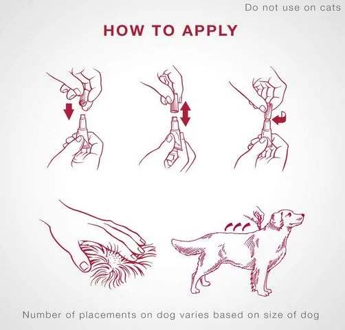 K9 Advantix II Anti puces ,  tiques et moustiques pour chiens de 11 à 25 kg, 4 doses