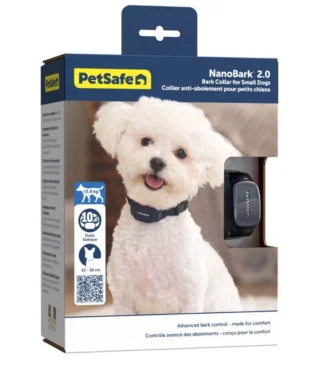 Collier anti-aboiement électrostatique pour petits chiens, Petsafe NanoBark