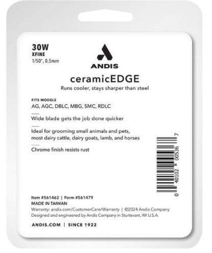 ANDIS-CERAMICEDGE-30WIDE-BLADES-Lame-30W-XFINE-ceramicEdge-Andis-pour-tondeuse-
