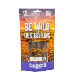 BE-WILD-EXOTIC-STICKS-KANGAROO-GATERIE-POUR-CHIEN