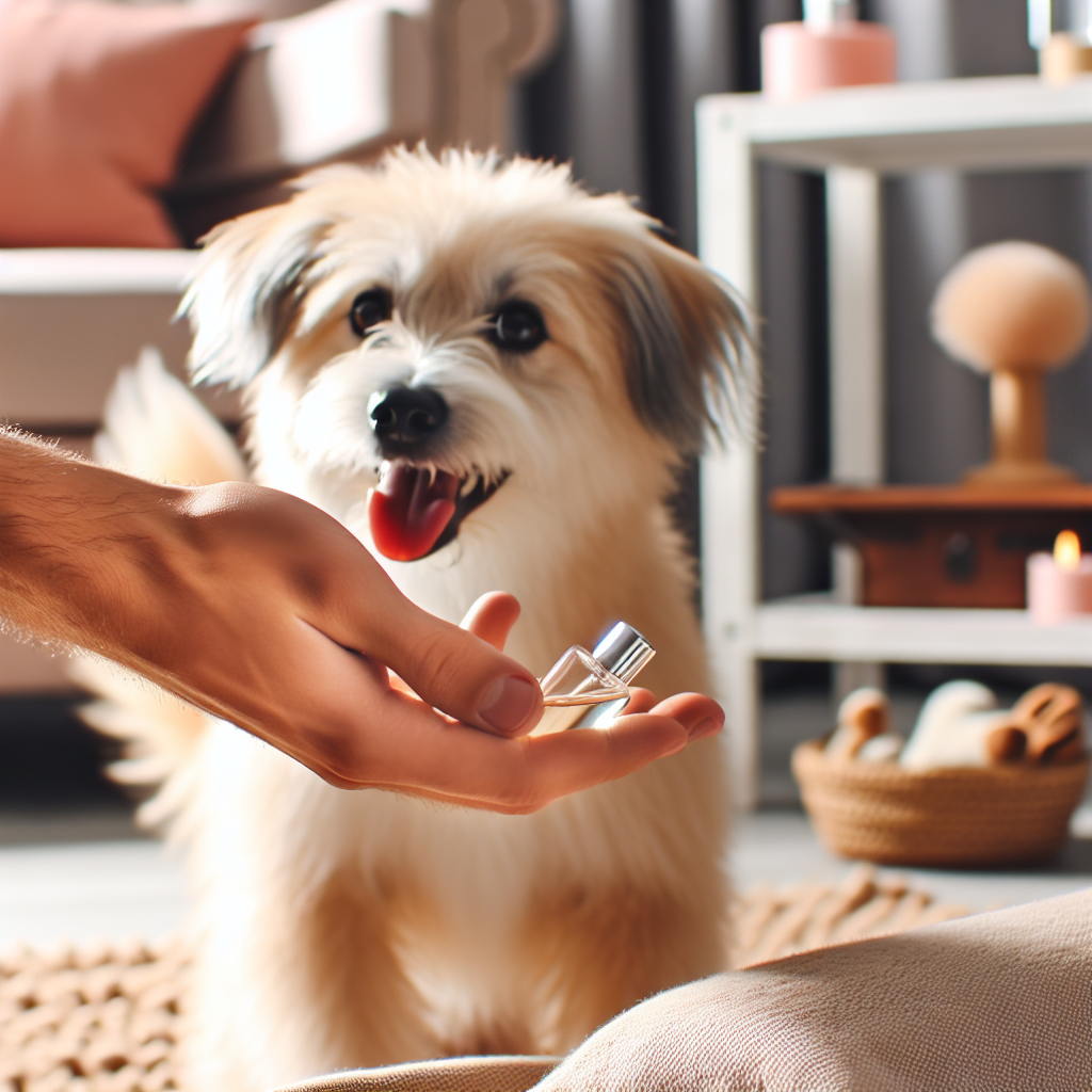 Dog cologne and perfume