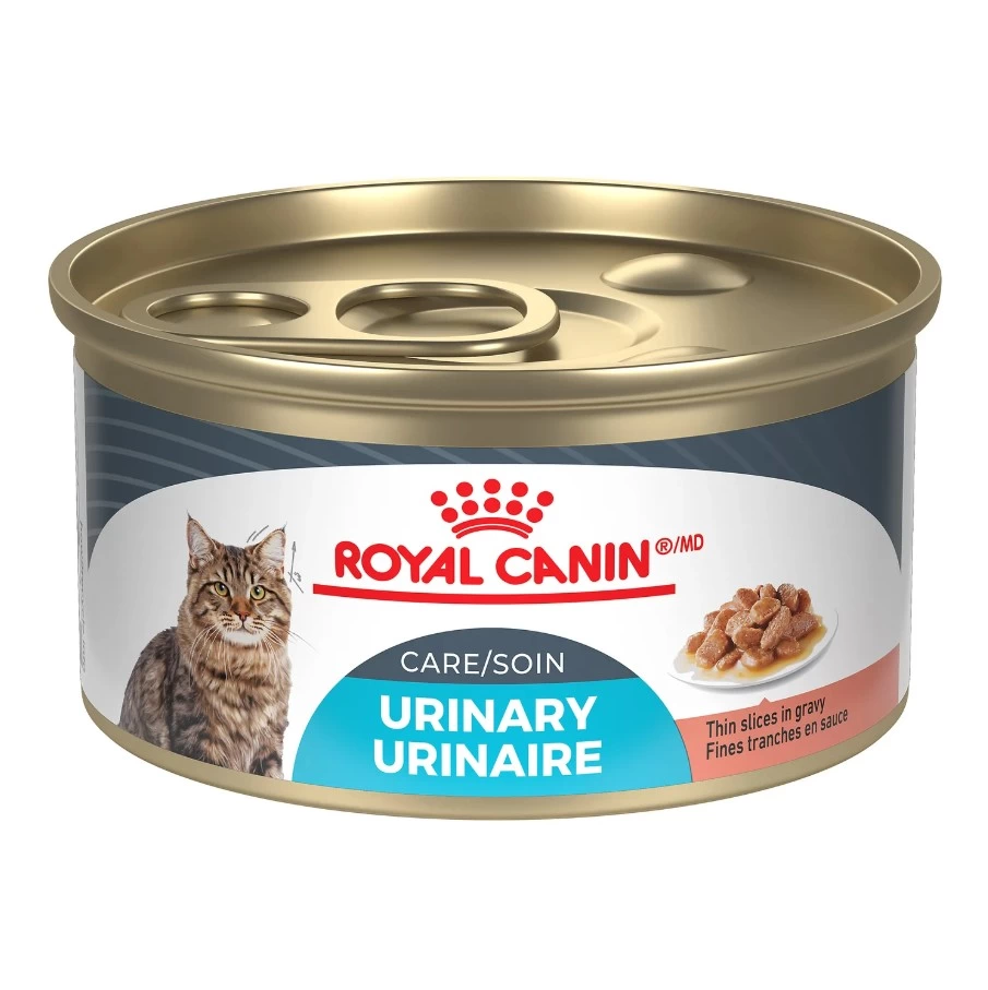 Paquet de 12 conserves en fines tranches urinaire, chat, Royal Canin