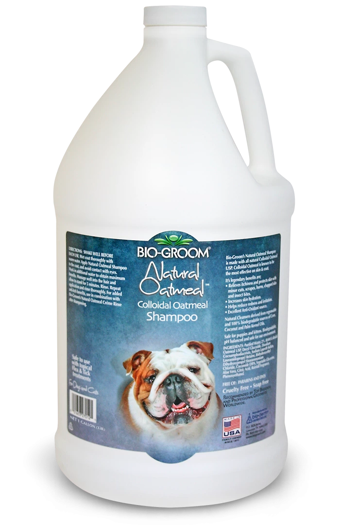 Bio-groom avoine naturel, shampoing pour chien 4L